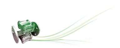 Double Window Sight Flow Indicator